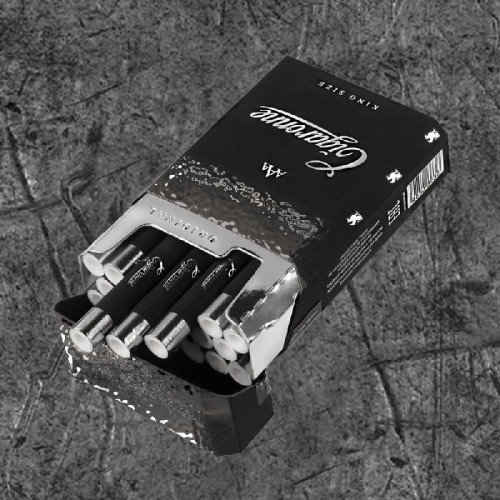 Cигареты Сигарон Кинг Сайз Черный (Cigaronne Кing Size Black 84mm)